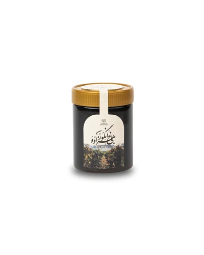 شیره عسلی انگور-طرح باغ انگور هزاوه (450 گرمی)